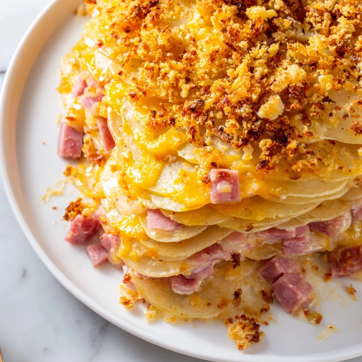 Ultra Creamy Ham Potato Scallop