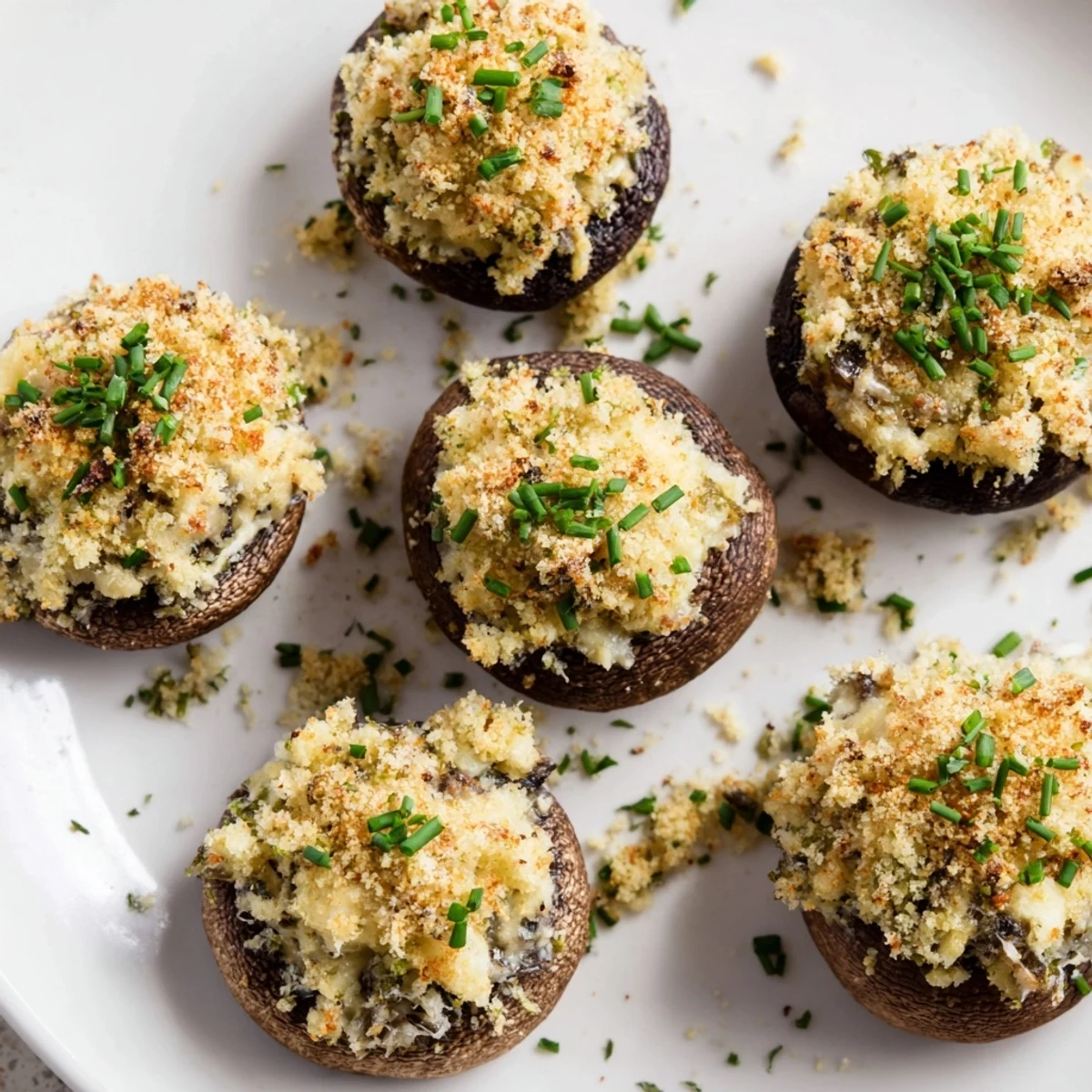 Stuffed Mushroom Caps Ring