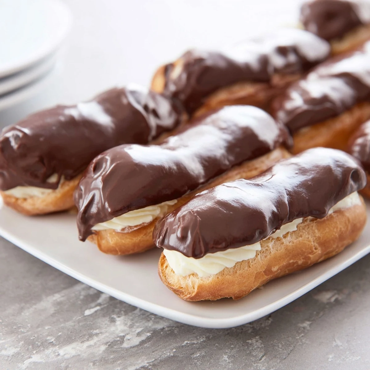 Mini Chocolate Éclairs Delight