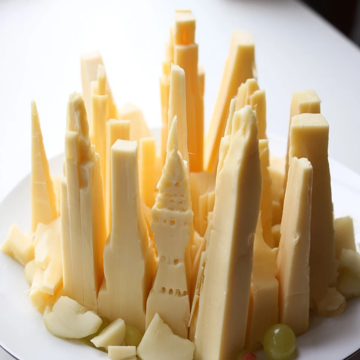 Skyline Silhouette Cheese Platter