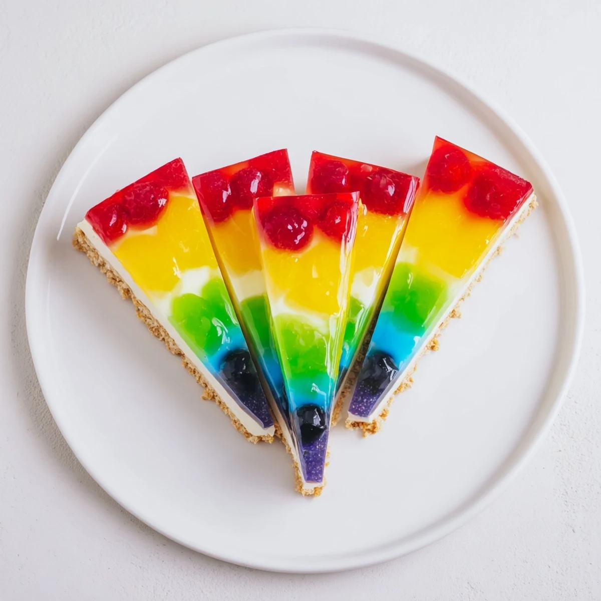 Kaleidoscope Vibrant Colorful Dessert