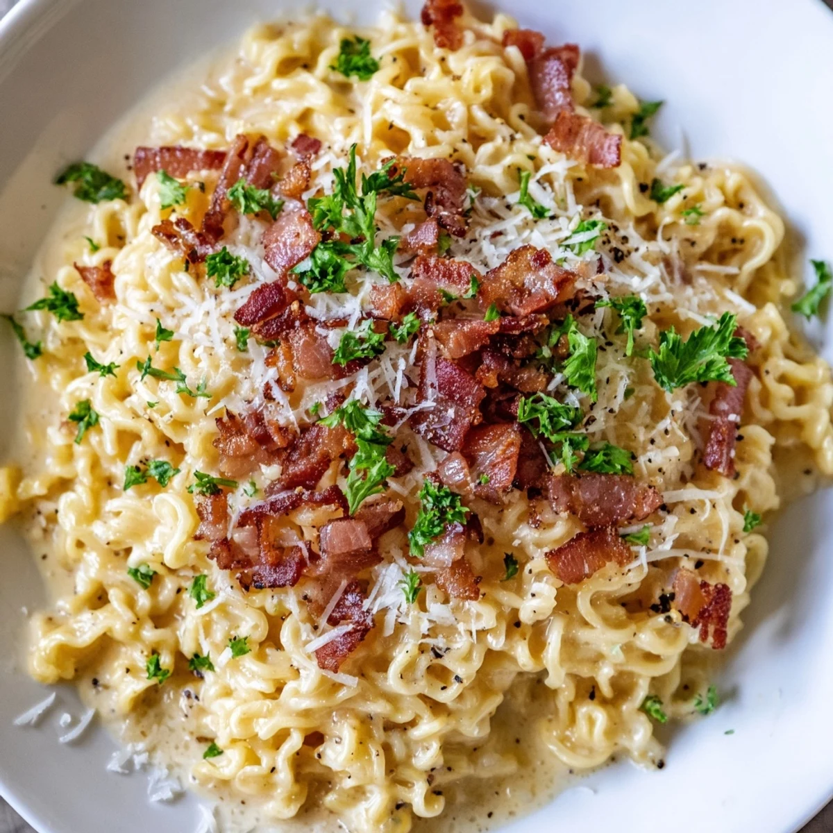 Ramen Carbonara Hack
