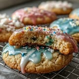 Lemon Sugar Pastel Glaze Cookies