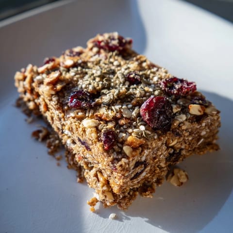 Matcha Cranberry Oat Bars