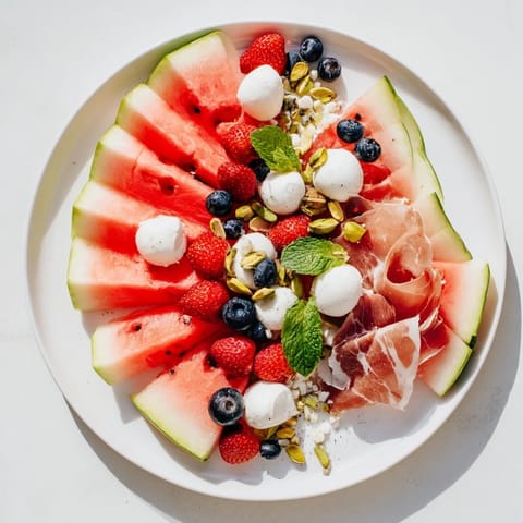 Watermelon Slice Charcuterie