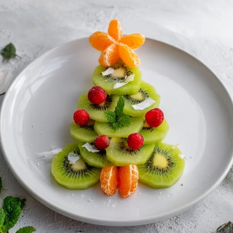 Kiwi Raspberry Christmas Tree