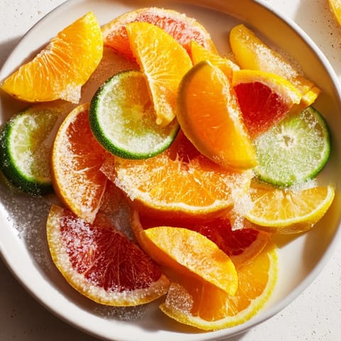 Citrus Slices Mocktail Garnish