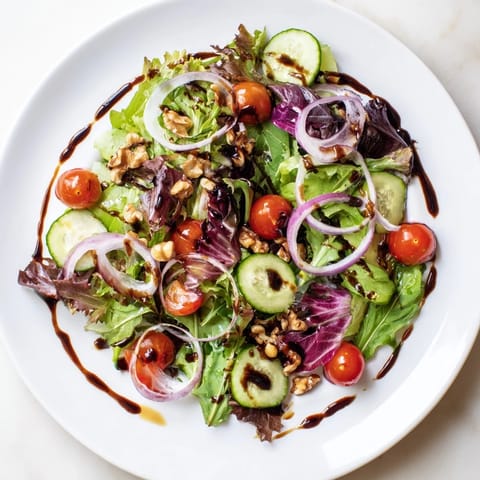 Quick Balsamic Vinegar Salad