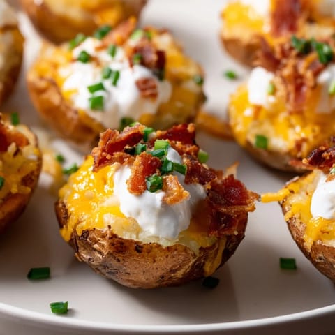 Loaded Baked Potato Skins