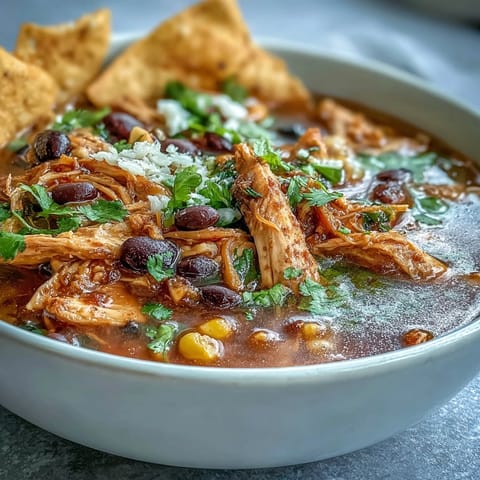 Instant Pot Chicken Tortilla Soup
