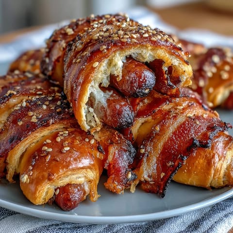 Baseball Game Day Pigs Blanket