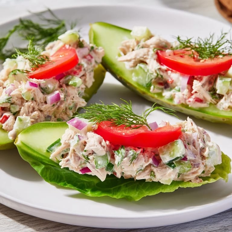 Imagine a vibrant Pickle Sandwich, with cool chicken salad nestled inside crisp and flavorful pickles.