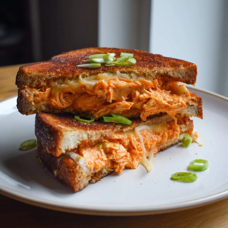 Mouthwatering Gochujang Mayo Chicken Sandwich with crispy sourdough, perfect for a cozy, delicious lunch.