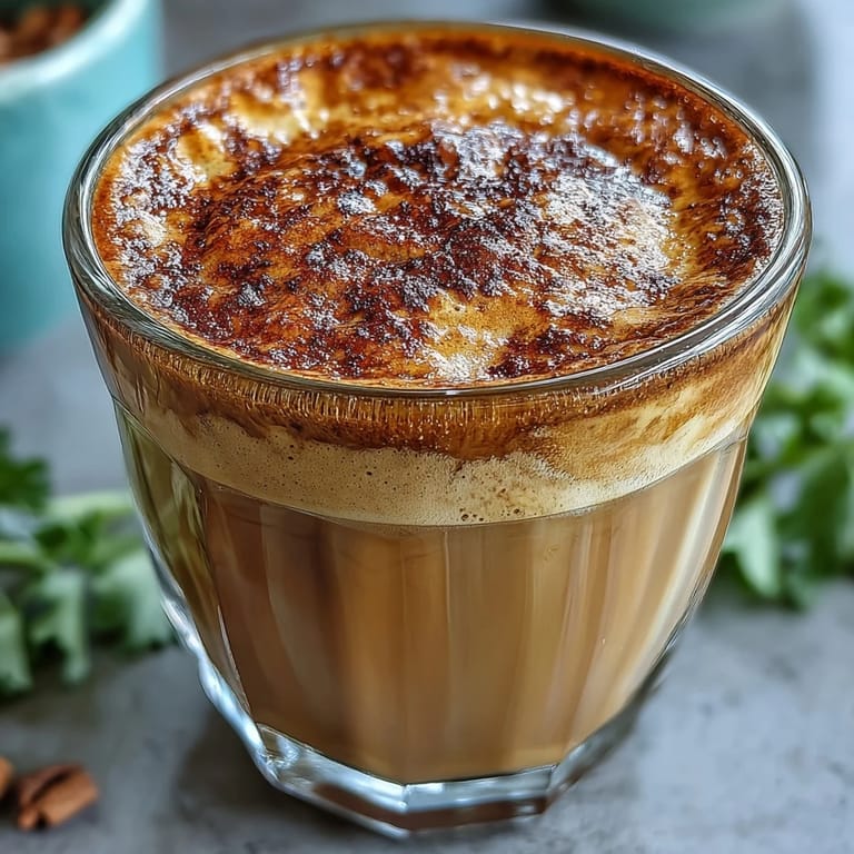 Frothy Adaptogens Latte, showcasing rich ashwagandha and reishi mushroom, ready to sip.